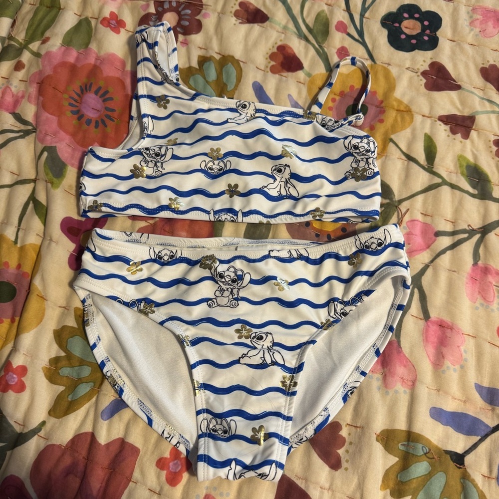 Disney Stitch Girls Bikini 2pc ~ L
